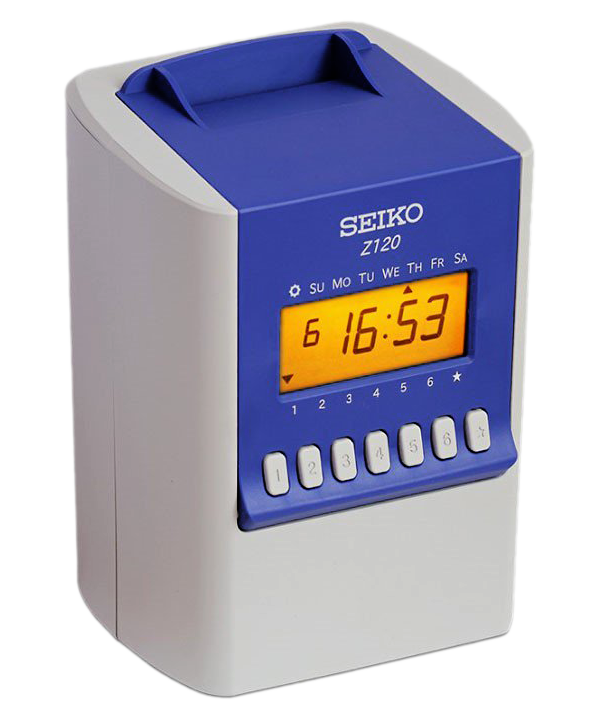 Máy chấm công thẻ giấy Seiko Z120